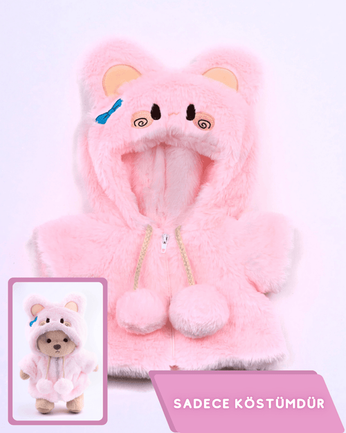 PuffyHug™ Pembe Bunny Puffy Kostümü - Puffy Hug Türkiye