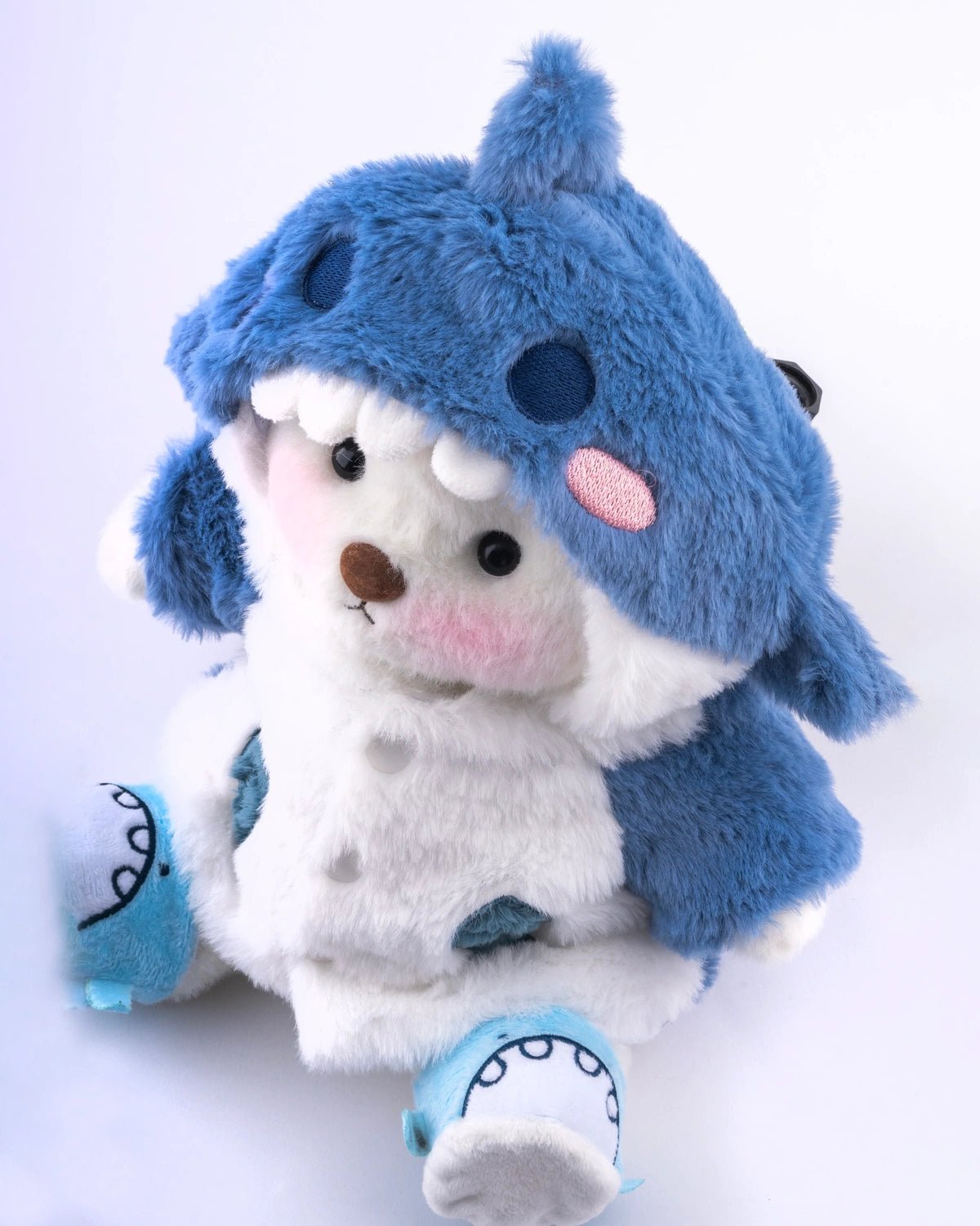 PuffyHug™ Mavi Shark Puffy Kostümü - Puffy Hug Türkiye