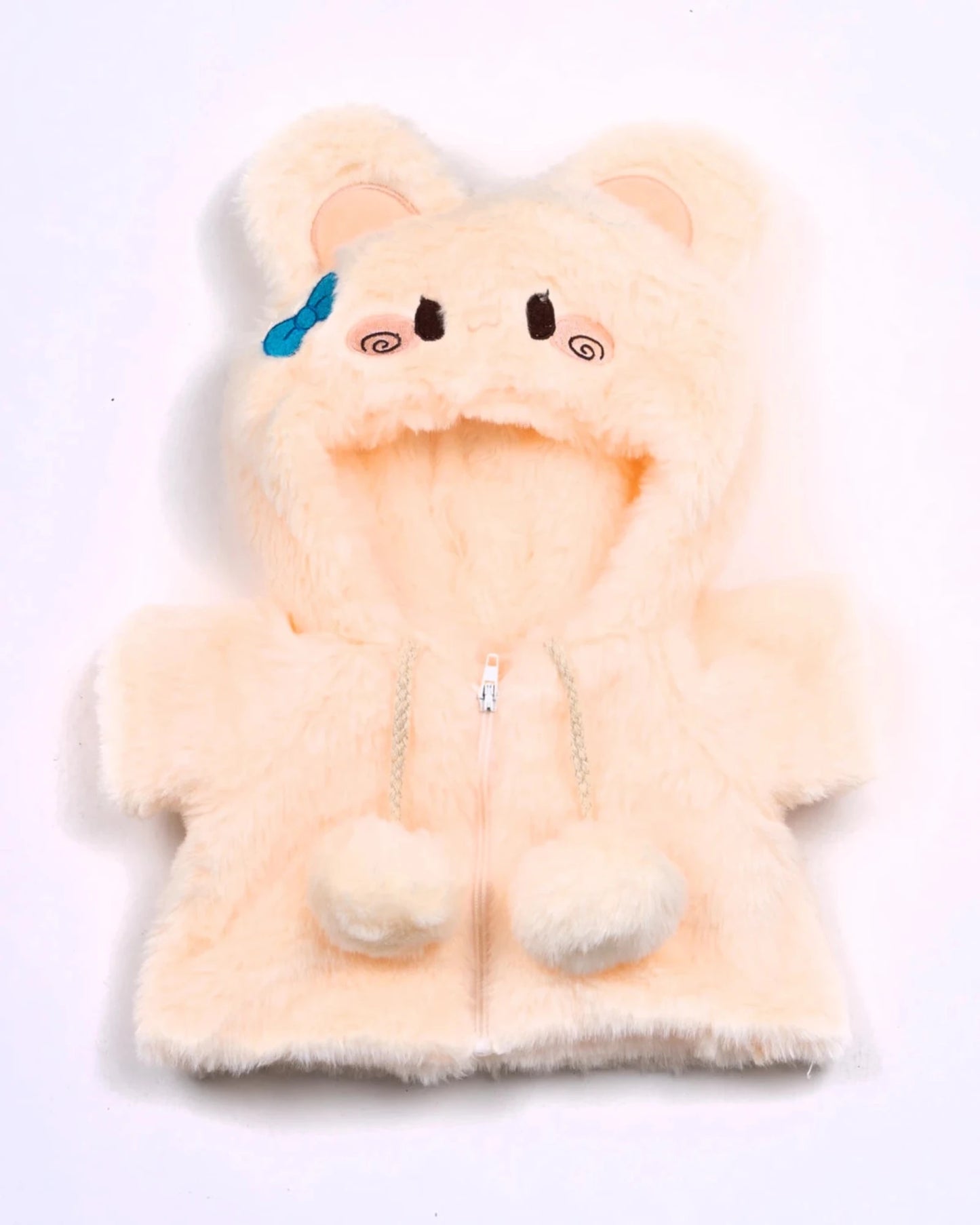 PuffyHug™ Krem Bunny Puffy Kostümü