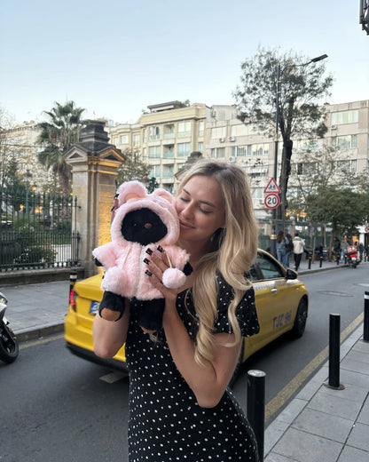 PuffyHug™ Pembe Bunny Puffy Kostümü - Puffy Hug Türkiye