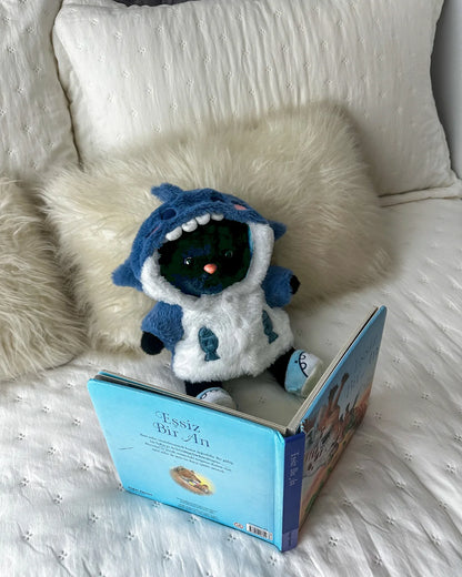 PuffyHug™ Mavi Shark Puffy Kostümü - Puffy Hug Türkiye