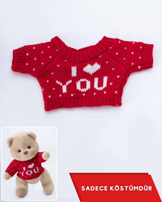 PuffyHug™ Kırmızı Aşık Puffy Kostümü - Puffy Hug Türkiye